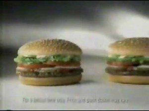 2000 Burger King Whopper 2 for $2 commercial
