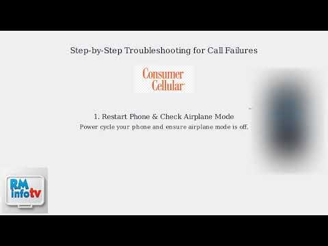 How To Fix Consumer Cellular Phone Not Making Calls – VoLTE/IMS & Outage