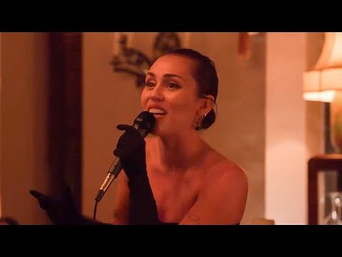 Miley Cyrus - Flowers (Live Performance at the Chateau Marmont)