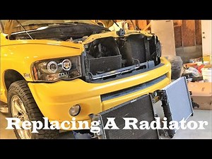 How To Replace a Radiator - 2005 Dodge Ram 1500