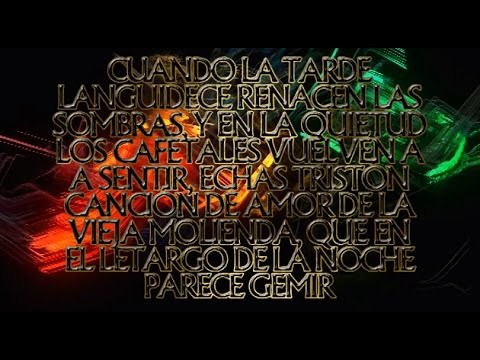 Moliendo Café - Javier Solis {Letra}