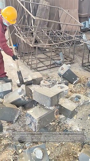 Industrial Mold Removal – Retrieving Cast Metal Components!