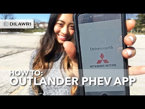 How to Set Up the Mitsubishi Outlander PHEV App (iOS)