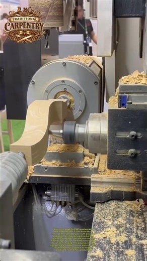 Incredible CNC Wood Shaping Machine You Need to See #woodworking #cnc #machines