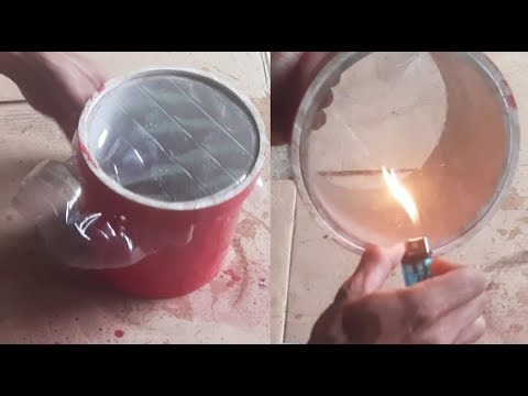 how to make a mica drum from used bottles