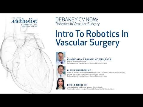 CV NOW Intro to Robotics in Vascular Surgery