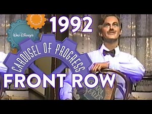🎡✨ Walt Disney’s Carousel of Progress – Front Row POV (January 1992) 🎡✨