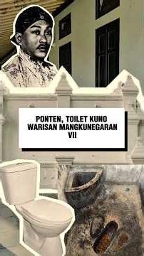 Ponten, Toliet warisan Mangkunegaran VII #mangkunegara #sejarah #ponten