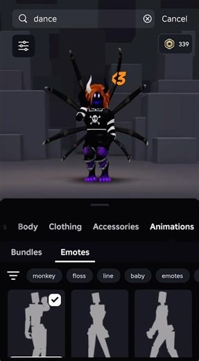 Previewing UGC Emotes (Dance Edition) Roblox / Part 1