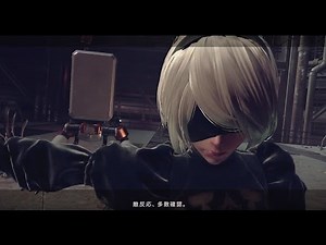 01.NieR:Automata ニーア オートマタ プレイ動画 【体験版ステージさっくりと】