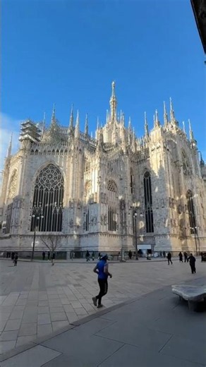 Duomo Cathedral Milan Italy 🇮🇹 #milan #italy #travel #shorts