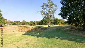 Scenic Golf Course in Korat