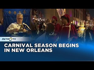 New Orleans Kicks Off Carnival Season with Colorful Parades