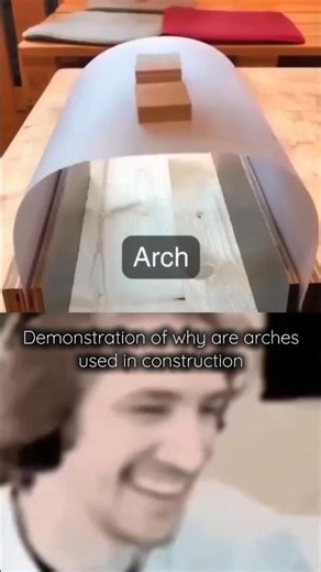 This is why arches are used in construction #shorts #space