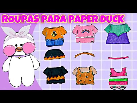 6 IDEIAS DE ROUPAS PARA PAPER DUCK | Paper Duck clothes ideas