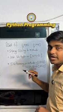 Python Programming Most Important Topics Unitwise PYQ Aktu #multiatoms #aktu