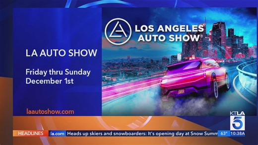 L..A Auto Show Opening Day