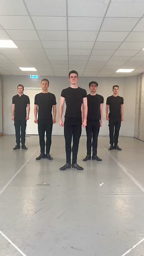 Synchronized Dance Routine by Five Performers