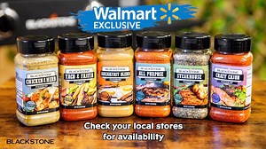 6.1K views · 107 reactions | Hey Griddle Nation! We are beyond thrilled to share our newest creation... The ALL-NEW line of Blackstone Seasonings will definitely help you take your griddle game to the next level! We have spent a ton of time perfecting the flavor profiles and cant wait to hear what you all think. Available NOW at Walmart For more information on all of our products, visit: www.BlackstoneProducts.com | Blackstone Products | Facebook