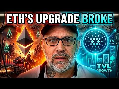 Ethereum's Fusaka Upgrade Broke Its Own Tokenomics — And Cardano Just Quietly Changed the Game