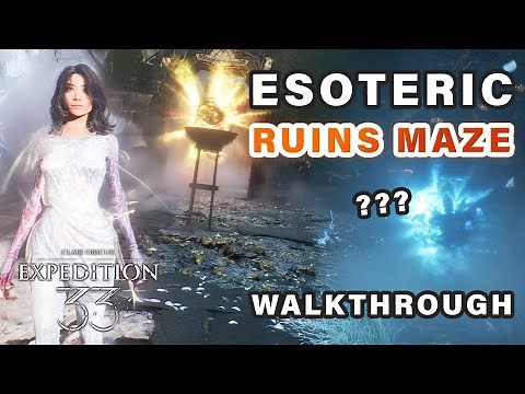 How to Solve the Esoteric Ruins Maze Puzzle ► Clair Obscur: Expedition 33