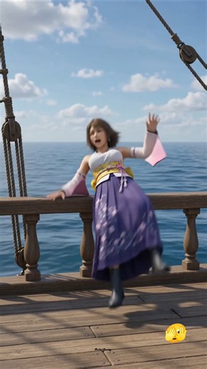 Adegan Romantis Tidus & Yuna #ffx #ff10