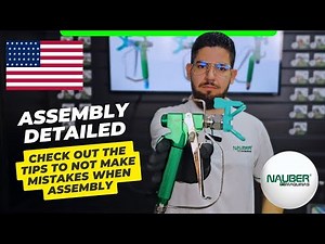 Do you know how to assemble an airless spray gun correctly? Watch this video step by step!