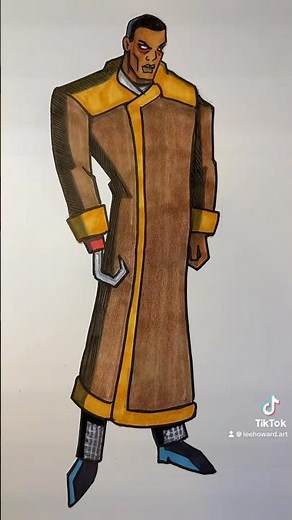 Drawing #Candyman in 10 Styles, Day 1: #Batman the Animated series. RIP #TonyTodd - #art #artist