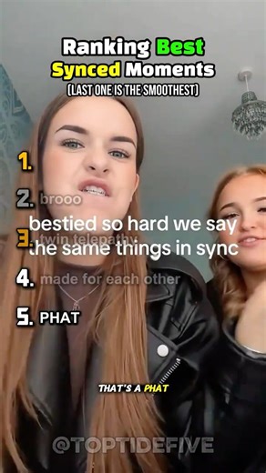 Ranking Best Synced Moments #ranking #sync #moments