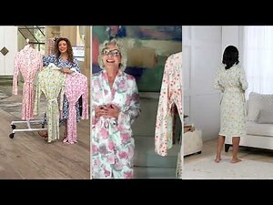 Berkshire Homewear Silky Smooth Bell Sleeve Elegant Robe on QVC