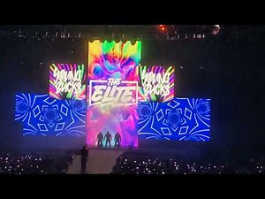 The Elite RETURN at AEW FULL GEAR Newark NJ Prudential Center 11/19/2022