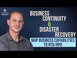 Business Continuity and Disaster Recovery: Map Business Capabilities to RTO/RPO