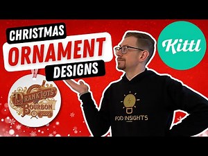 Christmas Ornament Designs with Kittl Tutorial