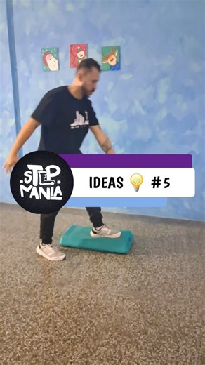 Fitness Step Trainer on Instagram: "STEP MANIA IDEAS 💡 ASYMMETRICAL 32T 💜💙 #5 #somosstepmania #somosdiferentes"
