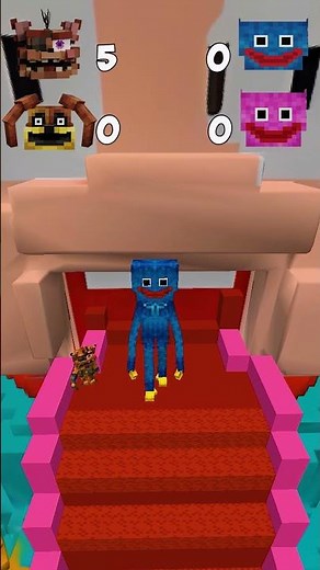 🎉 Poppy Playtime 5 Squid Game Rory Lovecape Jump Challenge 😱 #minecraft #poppyplaytime #roblox