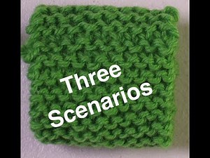 Grafting Garter Stitch Fabric - Three Scenarios // Technique Tuesday