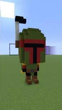 BUILD Boba Fett in Minecraft now!
