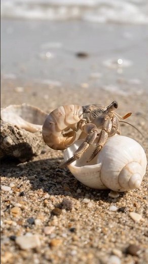 Hermit Crab Risks It All for a New Shell! 🐚🦀