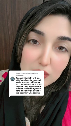 ‏Replying to @TradeVision Hub @Iqra’S Biryani