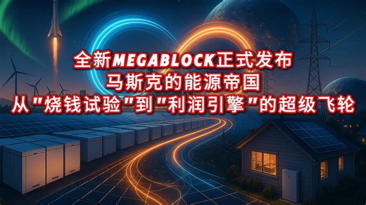 马斯克的能源帝国：从烧钱试验到利润引擎的超级飞轮
