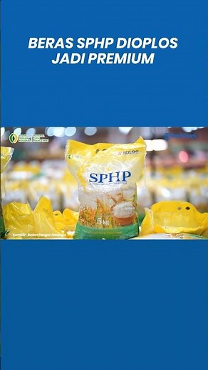 WADUH Beras SPHP Dioplos Premium Kerugian Negara Rp2 T Per Tahun