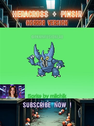 Heracross and Pinsir Fusion: Unique Pokemon Combination
