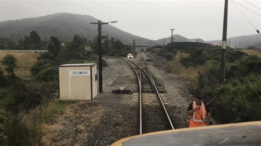 Train Tuesday Turning locomotives on the Stillwater Triangle. As mentioned previously we have three ways to turn locos or wagons. A turn table, a balloon loop and a triangle. In this case we used the triangle at Stillwater as the rear inward loco failed so we needed to keep the lead loco on the head of the train. All it really means is a giant 3 point turn. ( photo of the triangle in comments ) At the start of the video you can see the wagons on the loop and this is where we end back up after we