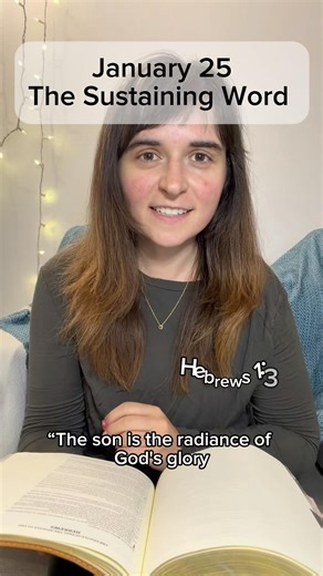 January 25 - The Sustaining Word #bibleverses