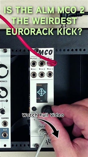 Is the ALM MCO II the Weirdest Eurorack Kick?