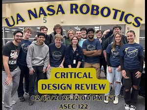 University of Akron - Lunabotics Critical Design Review