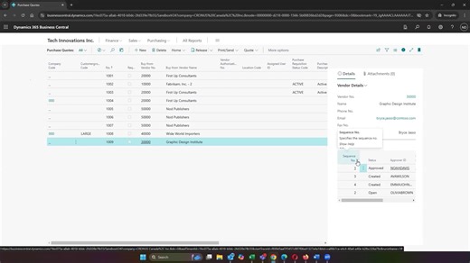 Approval Workflow Visibility for Dynamics 365 Business Central