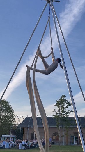 How I choreographed this act: a split and a backbend for them - a handstand drop for me 💋 #aerialbeginner #aerialbeauty #aerialclass #aerialinspiration #aerialinstructor #aerialsilks #iloveap #circuseverydamnday #aerialistsofig #aerialmovement | Yoga Soul Healing