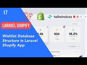 17- Wishlist Database Structure in Laravel Shopify App