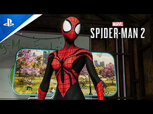 Marvel's Spider-Man 2 Spider-Woman Mayday Suit Showcase EMF Mission Suit